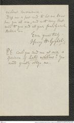 Nachlass Franz Steindachner, Brief von Enrico H. Giglioli an Franz Steindachner (11.02.1887), Inv.Nr. 159.04, Seite 3
